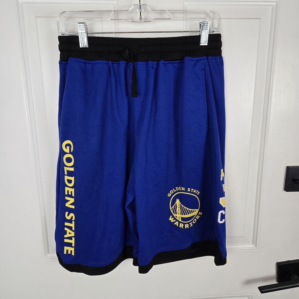 NBA Ultra Game Shorts The Bay‎ Golden State Warriors #30 Curry Mens M Sporty